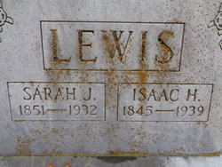 Isaac H “Ike” Lewis 