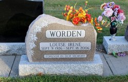 Louise Irene <I>McLeod</I> Worden 
