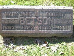 Mary Jane <I>Smith</I> Betson 