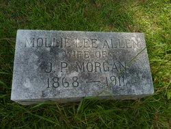 Mollie Lee <I>Allen</I> Morgan 