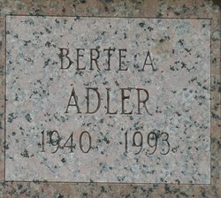 Berte A. Adler 