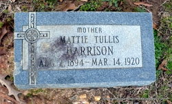 Mattie Elizabeth <I>Tullis</I> Harrison 