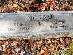 Bettie <I>Logan</I> Ingram 