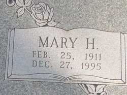 Mary H <I>Hatcher</I> Hunholz 