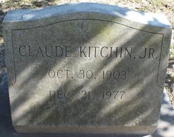 Claude Kitchin Jr.