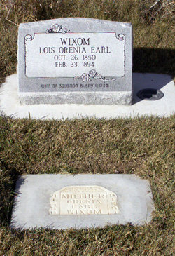Lois Orenia <I>Earl</I> Wixom 