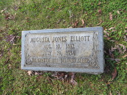Augusta <I>Jones</I> Elliott 