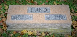 Edna <I>Moore</I> Lund 