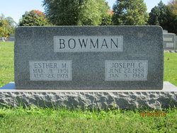 Esther Margaret <I>Woolard</I> Bowman 