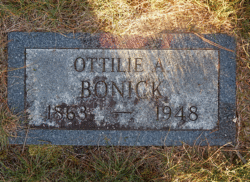 Ottilie A. “Delia” <I>Henschel</I> Bonick 