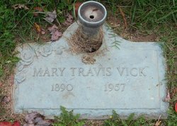 Mary Travis <I>Richardson</I> Vick 