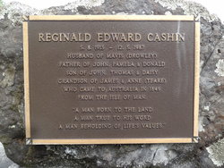 Reginald Edward Cashin 
