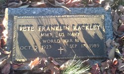Pete Franklin Rackley 