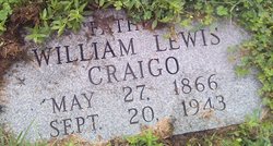 William Lewis Craigo 