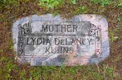 Lydia <I>Baldridge</I> DeLancy Kuhns 