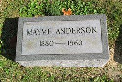 Mary “Mayme” <I>Batts</I> Anderson 