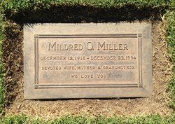 Mildred Ora <I>Mann</I> Miller 