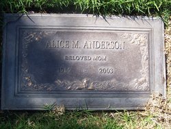 Alice Margaret Anderson 