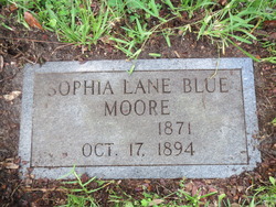 Sophia Lane <I>Blue</I> Moore 