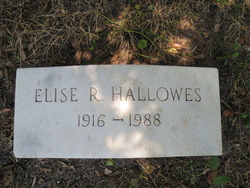 Elise <I>Richards</I> Hallowes 