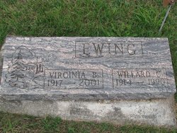 Virginia B <I>Davis</I> Ewing 