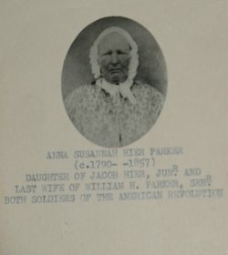 Anna Susannah <I>Parker</I> Horne 