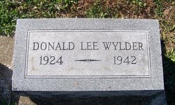 Donald Lee Wylder 