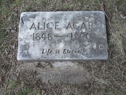 Alice <I>Warren</I> Agar 