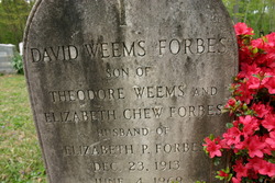 David Weems Forbes 