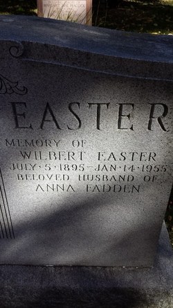 Anna <I>Fadden</I> Easter 