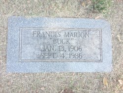 Francis Marion “Buck” Tindall 