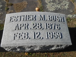 Esther May <I>Arner</I> Bush 