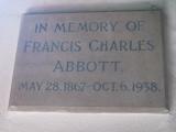 Francis Charles Abbott 