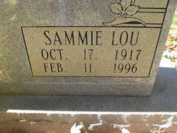 Sammie Lou <I>Angel</I> Anderson 