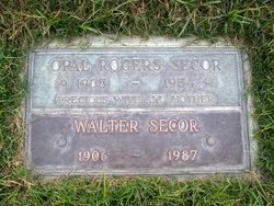 Nellie Opal <I>Rogers</I> Secor 