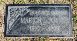 Marion L Potter 