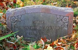 Burtnether <I>McPhail</I> Maynard 