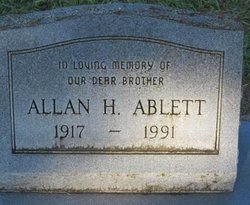 Allan H Ablett 