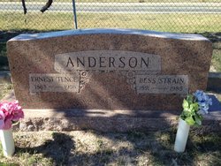 Bessie Ann “Bess” <I>Strain</I> Anderson 