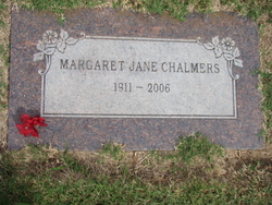 Margaret Jane Chalmers 