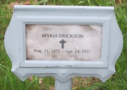 Maria <I>Lindberg</I> Erickson 