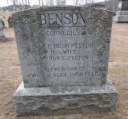 Alice Pelton <I>Bush</I> Benson 