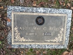 Addie Mae <I>Cozart</I> Acree 