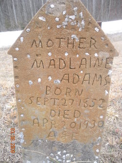 Madlaine <I>Lyon</I> Adams 