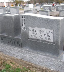 Mary Isabella <I>Finnegan</I> Attaya 