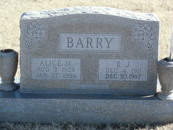 Alice Marie <I>Holiday</I> Barry 