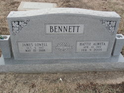 Hattie Almeta <I>Reaves</I> Bennett 
