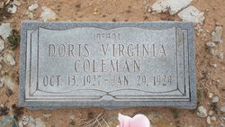Doris Virginia Coleman 