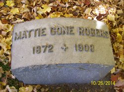 Martha Elizabeth “Mattie” <I>Cone</I> Rogers 
