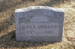 Alice L. <I>Nevers</I> Anderson 